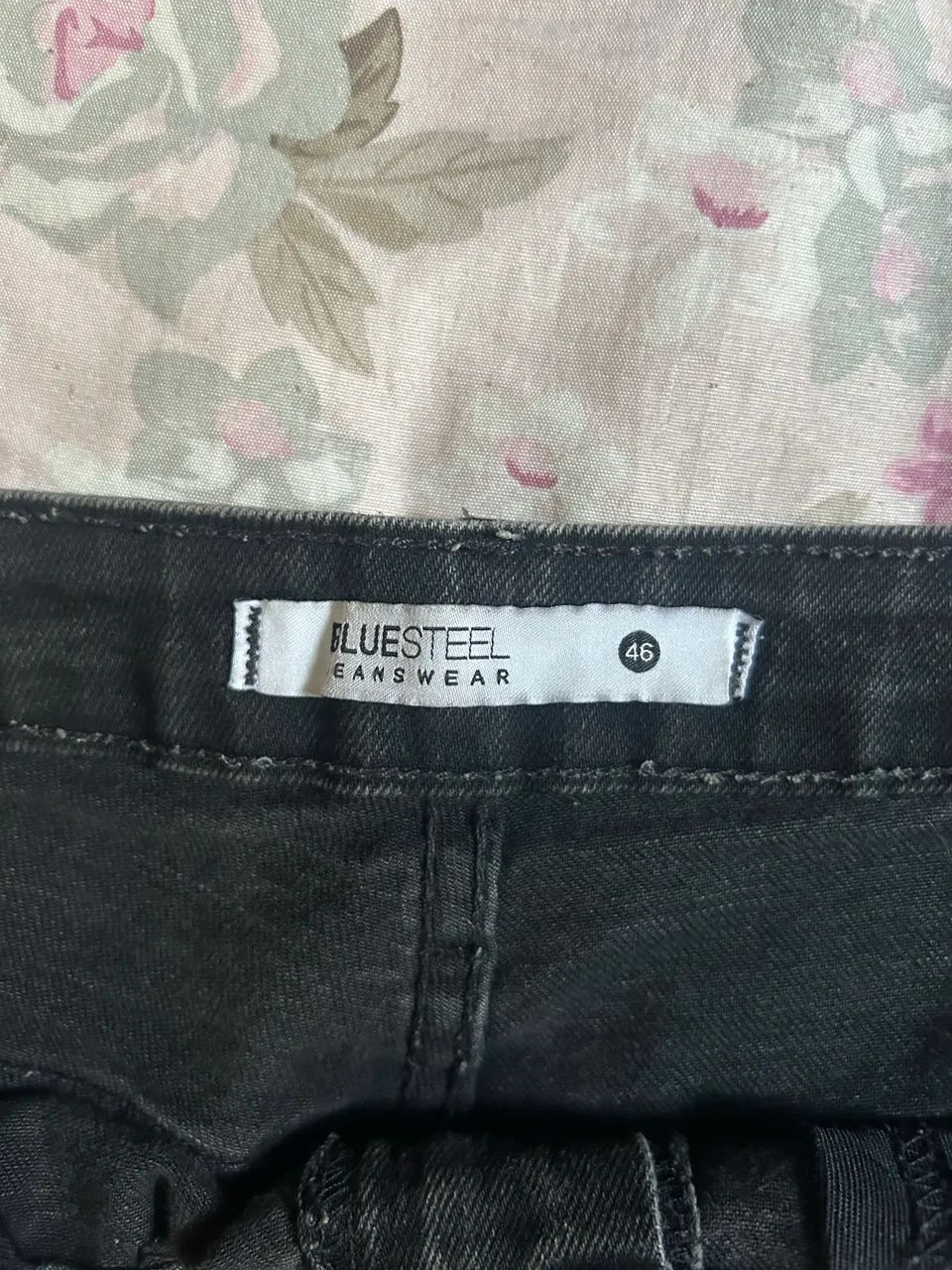 Short jeans preto - Foto 3