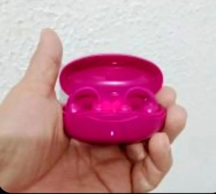 Fone de ouvido Clipe teste Rosa Bluetooth 5.1 - Foto 4