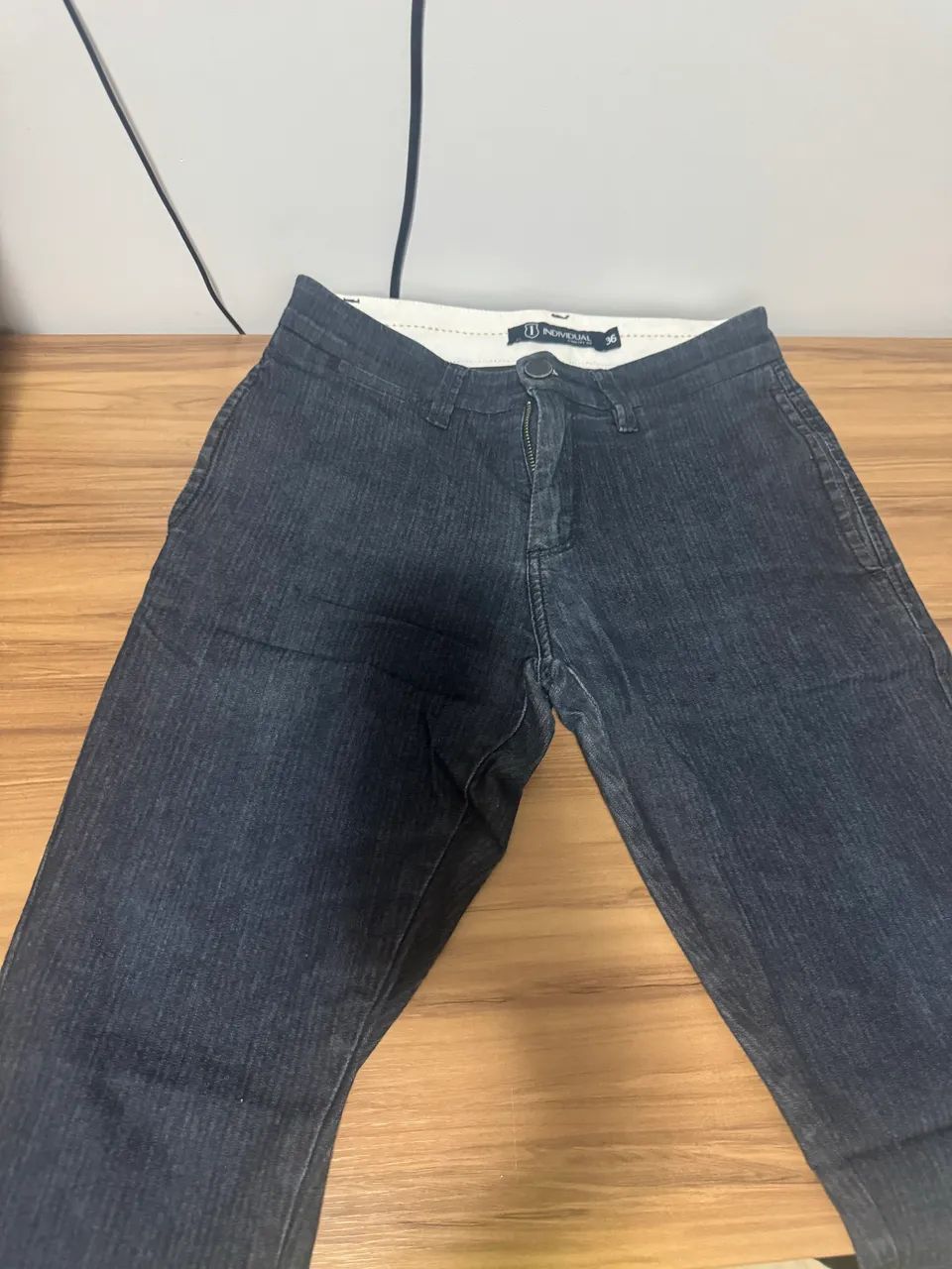 Calça Individual azul escuro 36