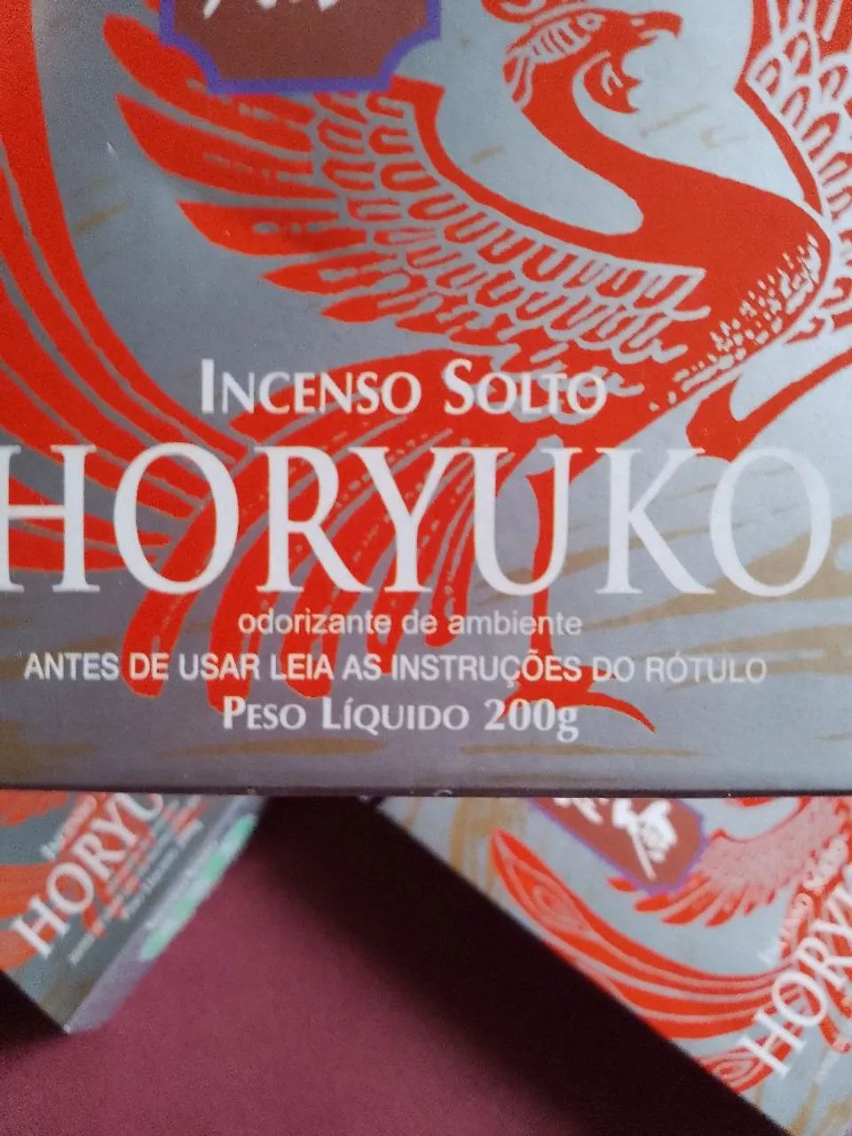 QUATRO CAIXAS DE INCENSO HORYUKO 200g - Foto 3