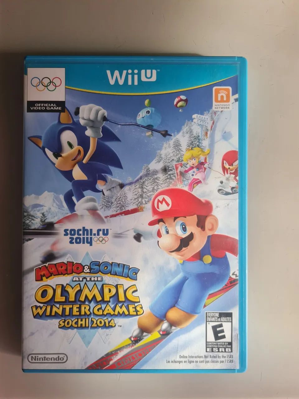 Vendo Jogo Mario e Sonic Olympic 2014 wii u