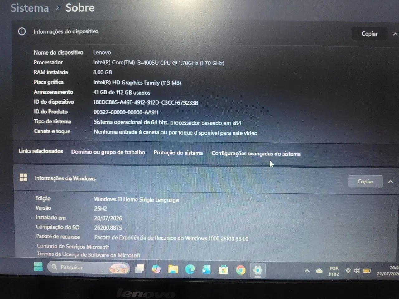 Notebook Lenovo b40-70 - Foto 4