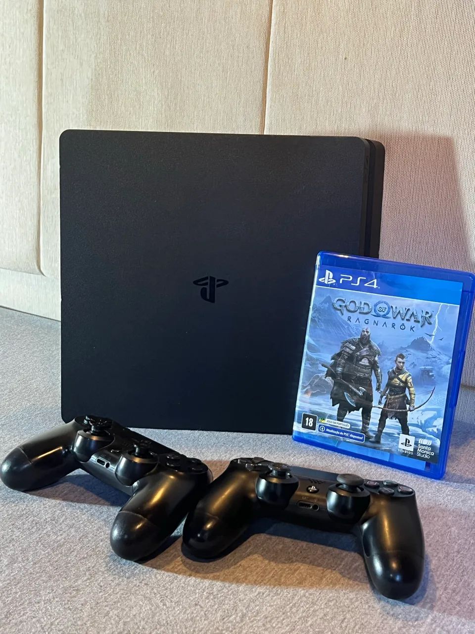 PS4 + 2 CONTROLES + JOGOS ? R$ 1.499 - Foto 3