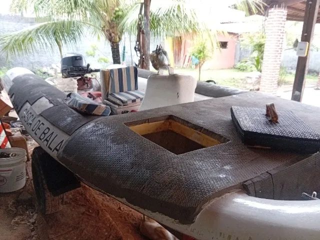  Barco Bote Zefir fibrado 4,50 metros - Foto 5