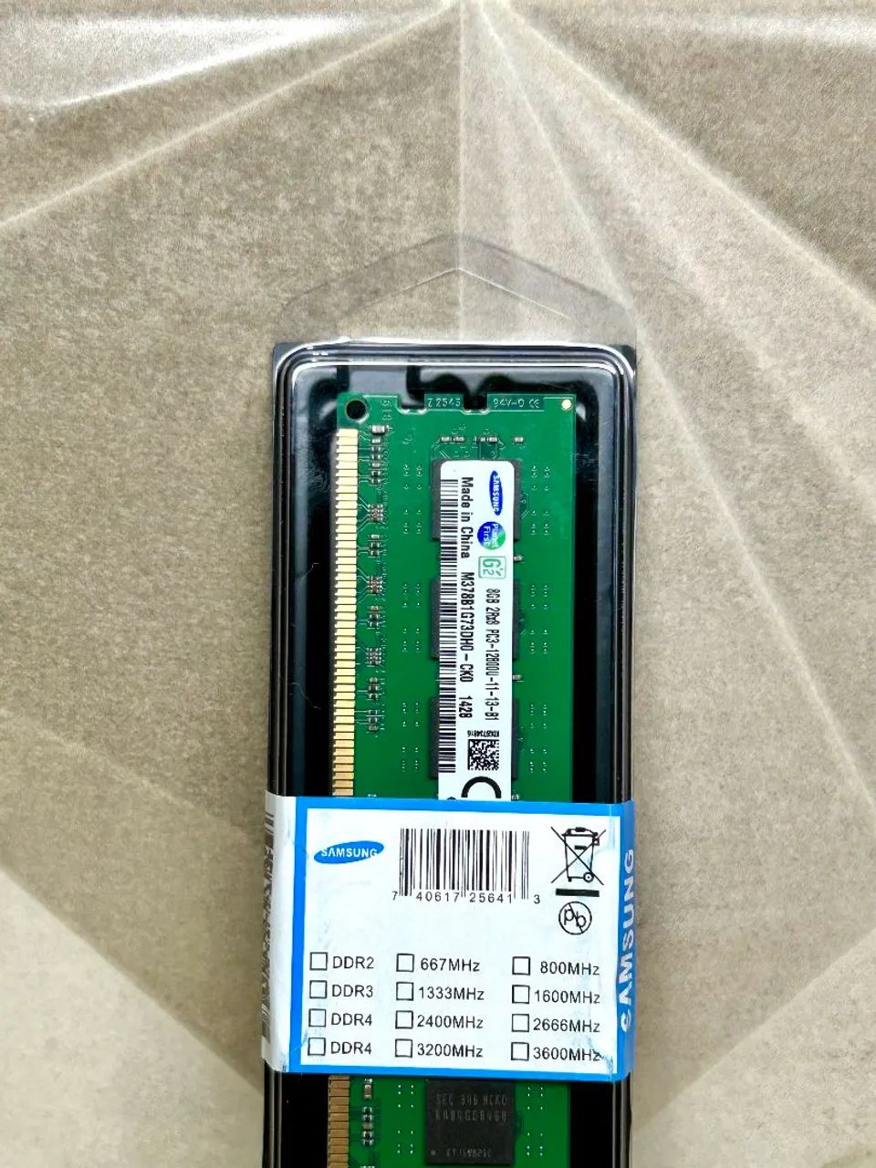 Memória RAM Samsung 8GB DDR3 1600MHz - Foto 2