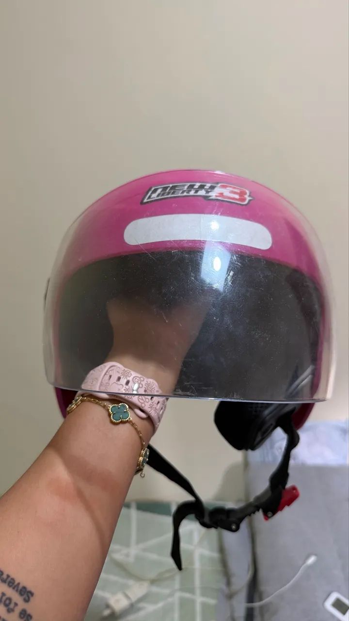 Capacete rosa - Foto 2
