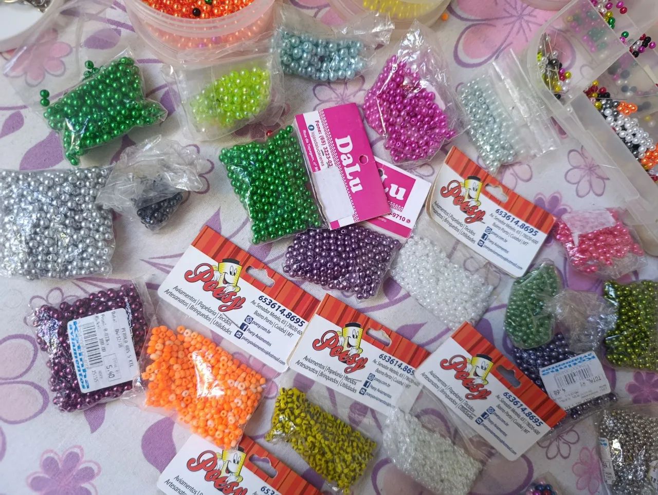 Desapegando miçangas pérolas, não entrego - Foto 2