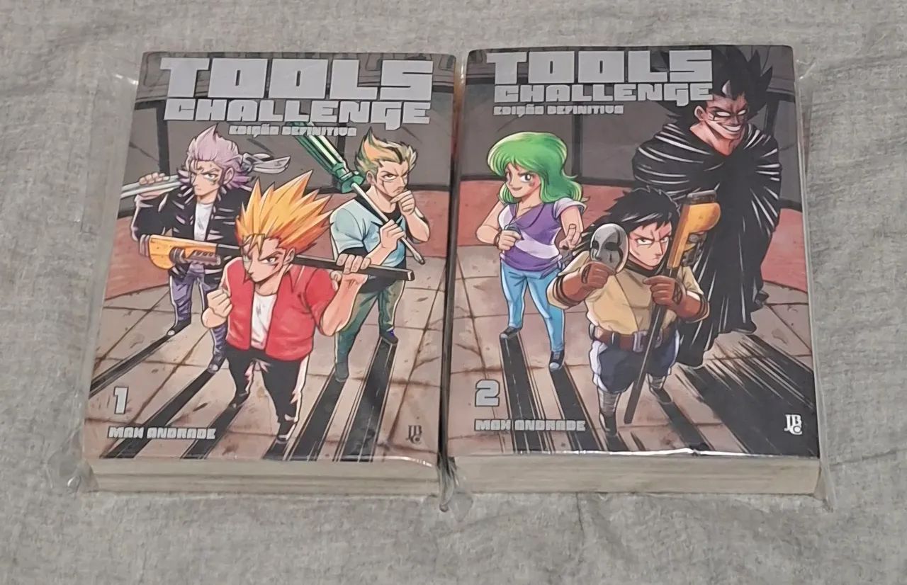 Mangá Tools Challenge 1 e 2 (Completo)