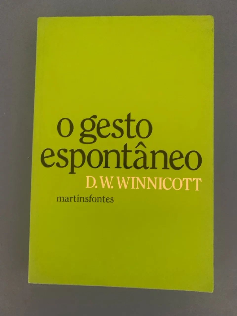 Gesto Espontâneo - Winnicot