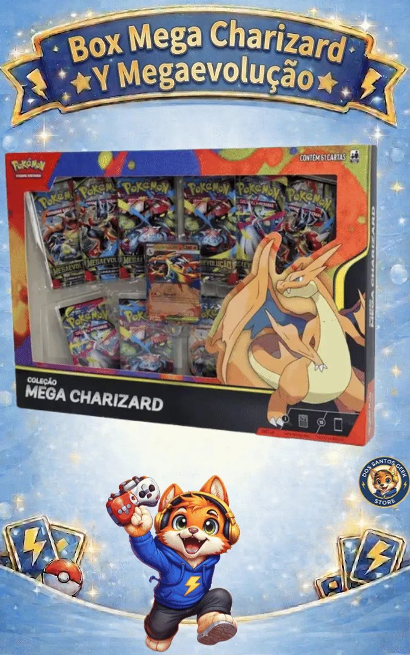 Box Pokémon Mega Charizard Y