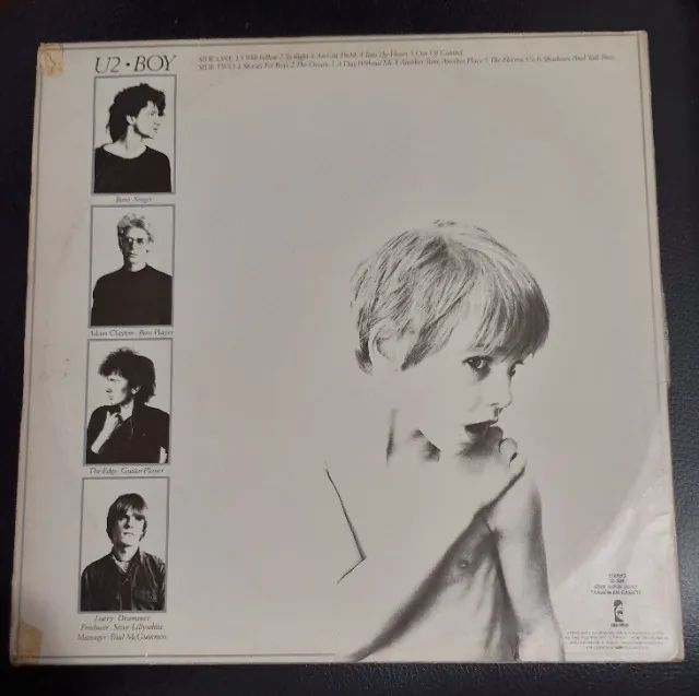 Disco Vinil U2 BOY