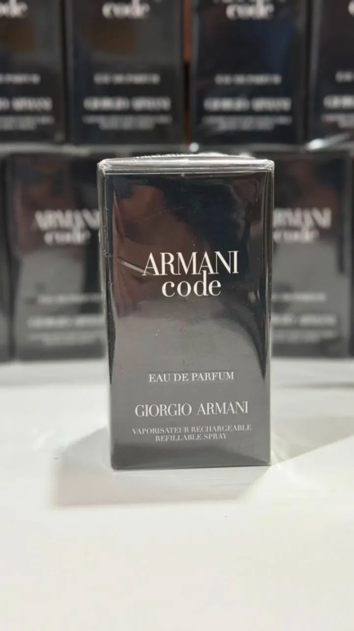 Perfume Armani Code EDP 50ml Masculino Lacrado - Foto 2