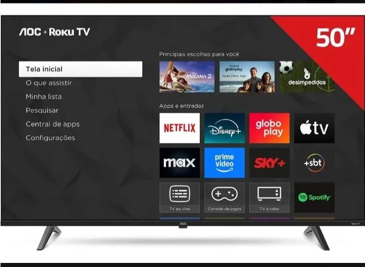 TV Roku 50 polegadas  - Foto 2