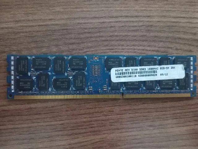 Memória RAM 8GB DDR3 ECC Registered 1600MHz Hynix - Foto 2