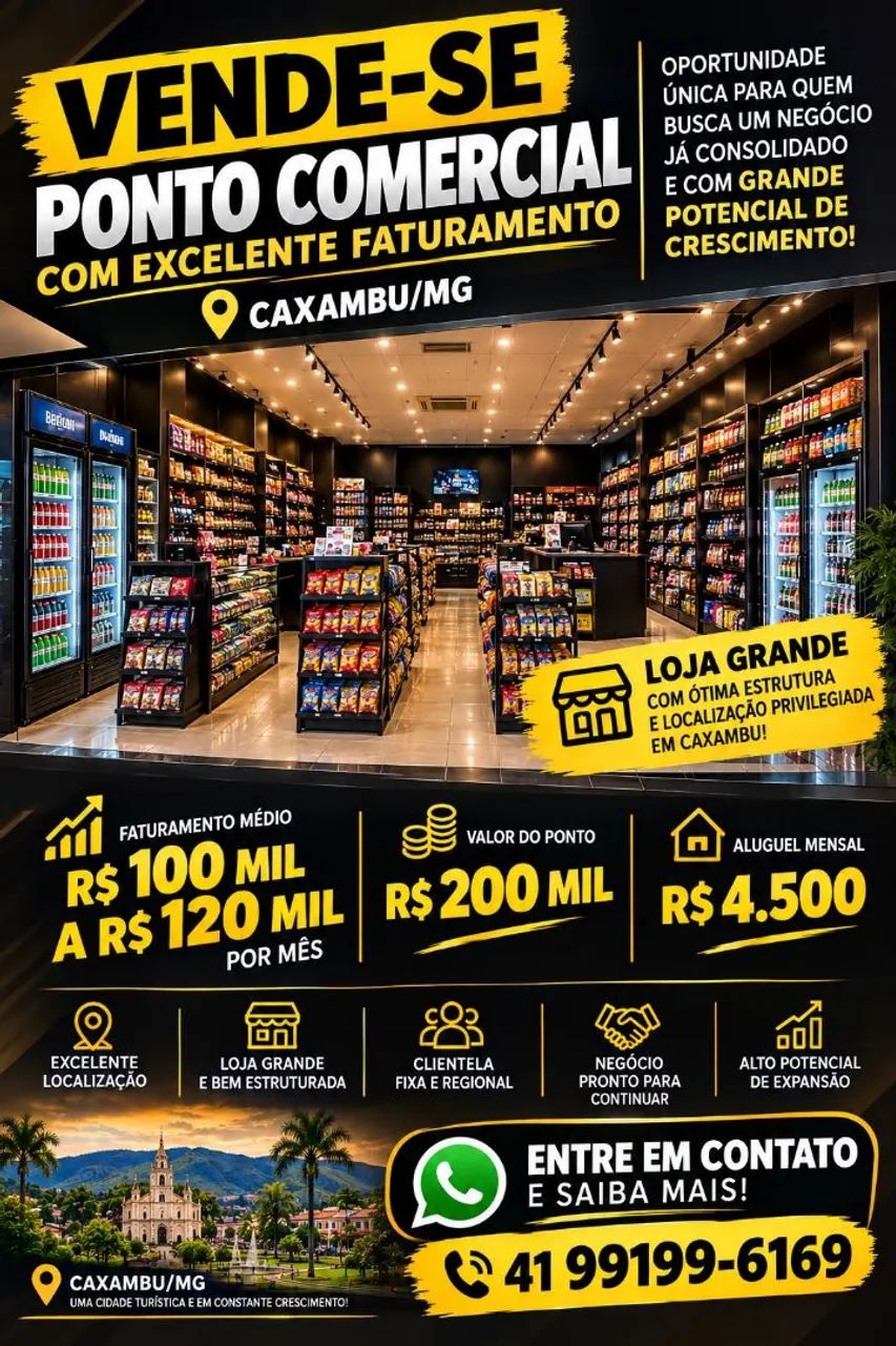 Excelente ponto de loja, lucrando muito