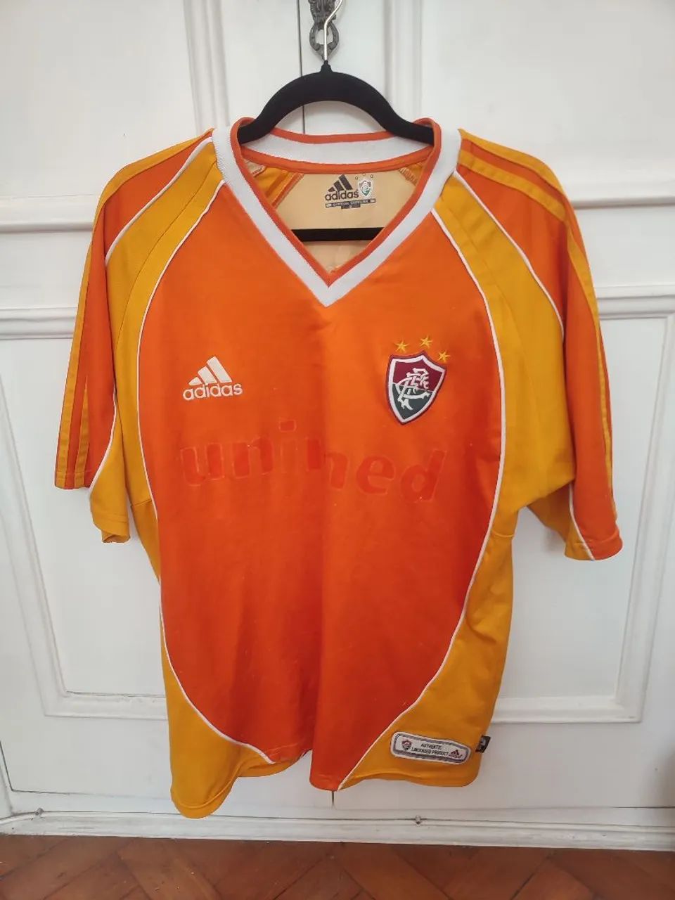 Camisa Fluminense laranja 2002
