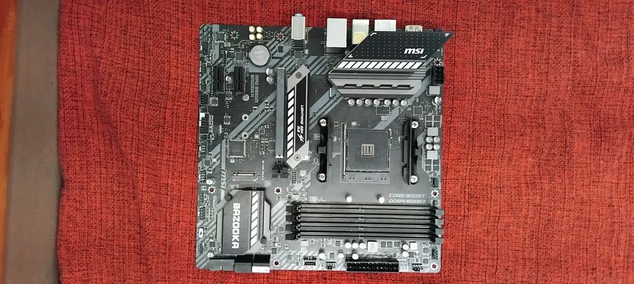 Placa mãe MSI B550m Bazooka