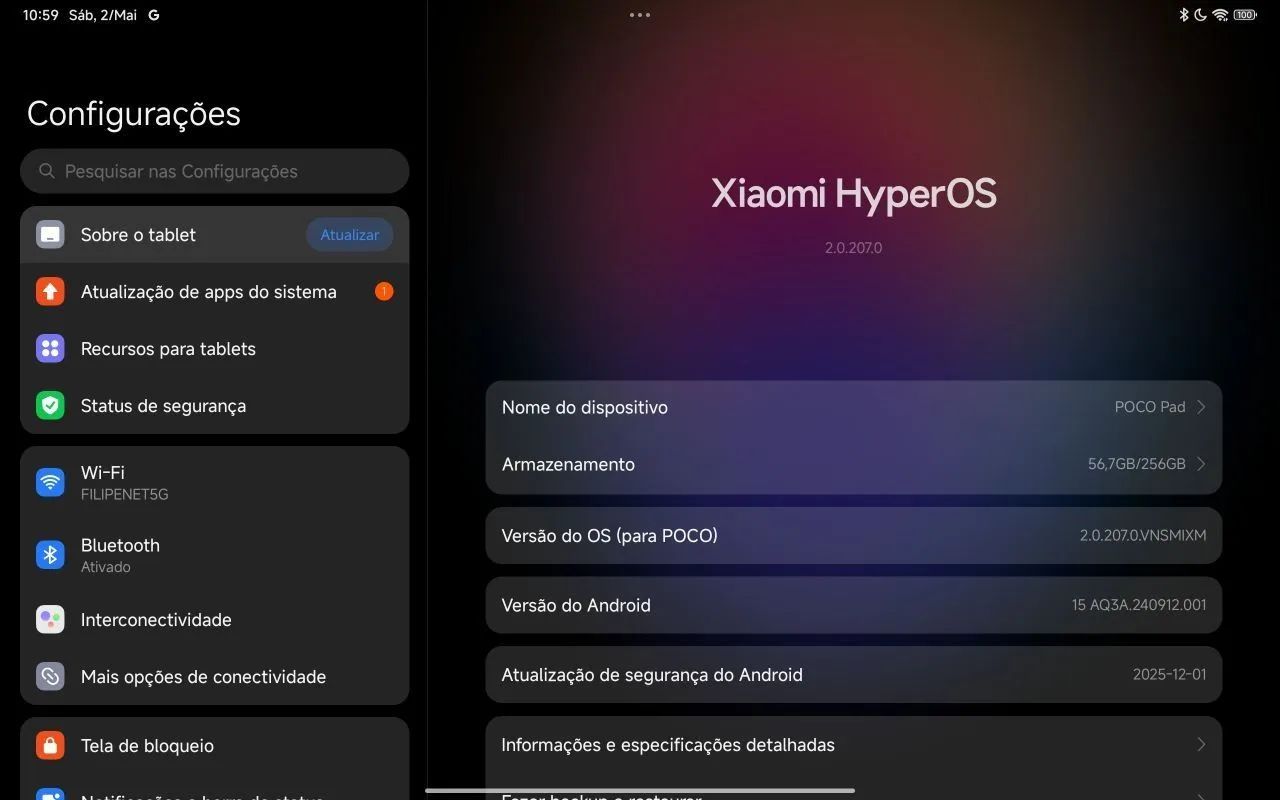Tablet Poco Pad 256gb 12GB RAM 12.1"  - Foto 5