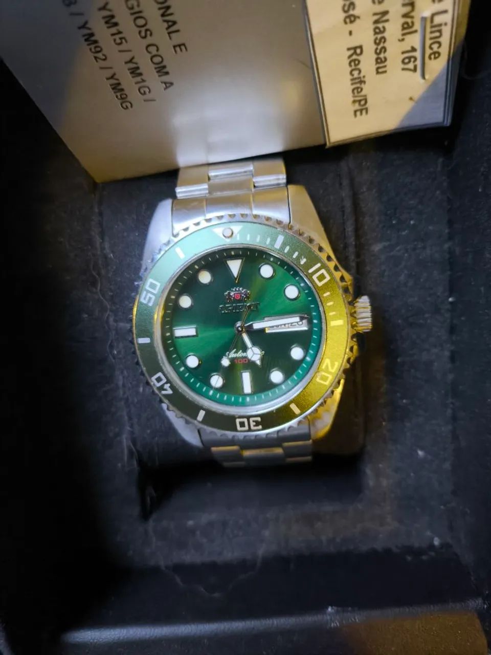 Orient submariner oyster Hulk automático  - Foto 2