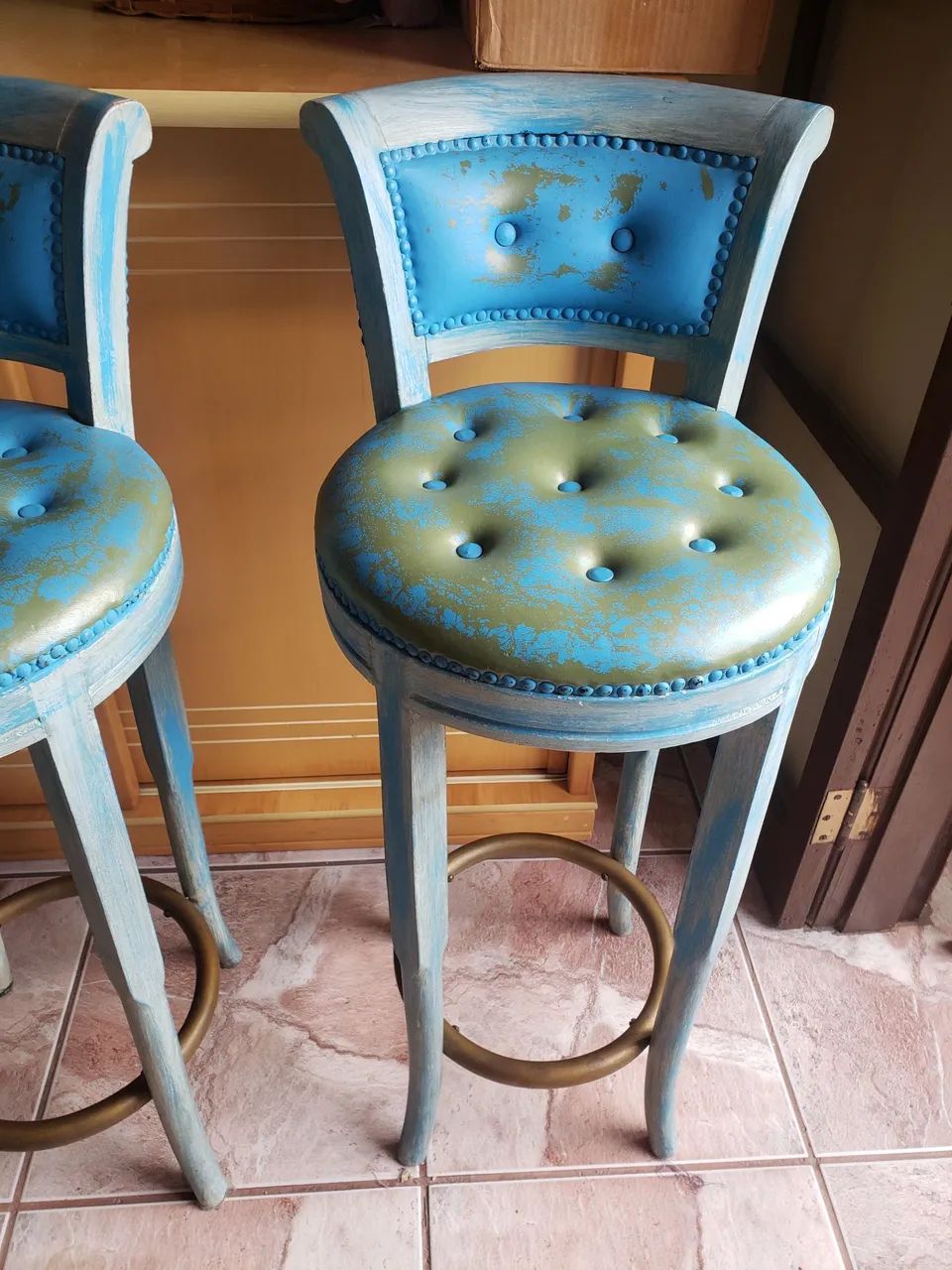 3 Banquetas de barzinho . - Foto 4
