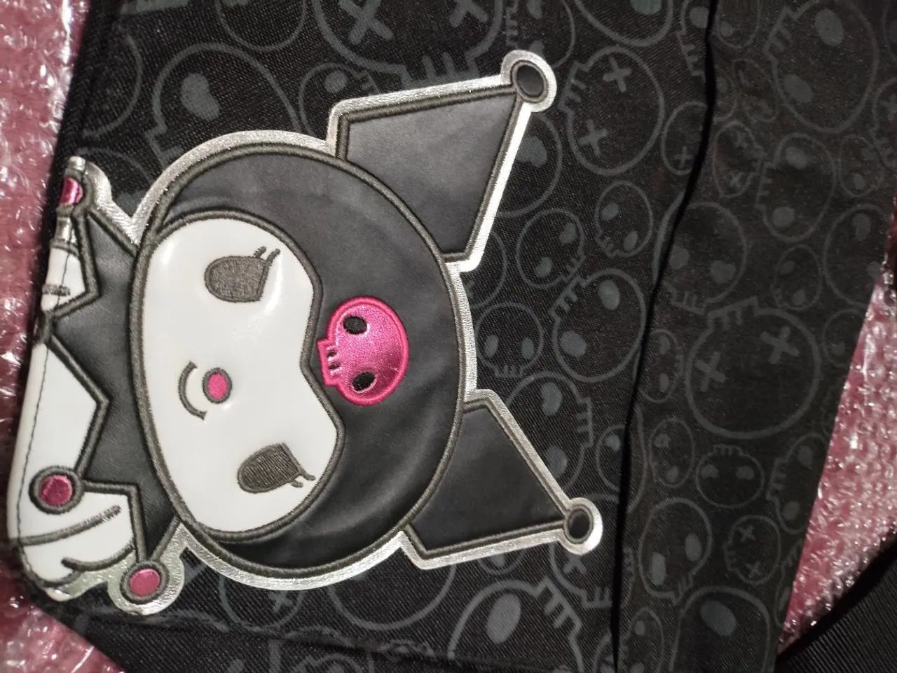 Bolsa transversal kuromi - Sanrio - Foto 2