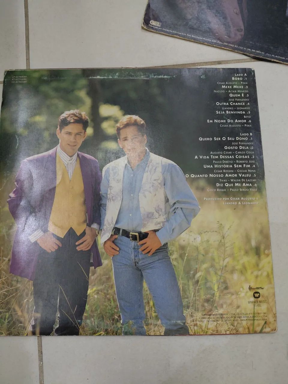 Disco vinil leandro e leonardo - Foto 3