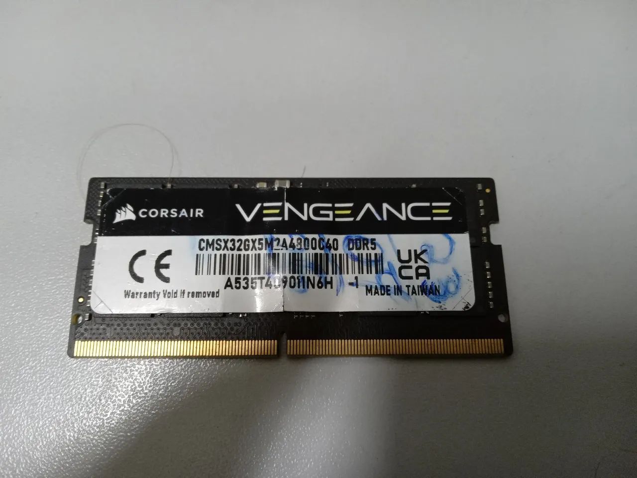 Memória DDR 5 VENGEANCE FAÇO TROCA EM CELULAR SAMSUNG 