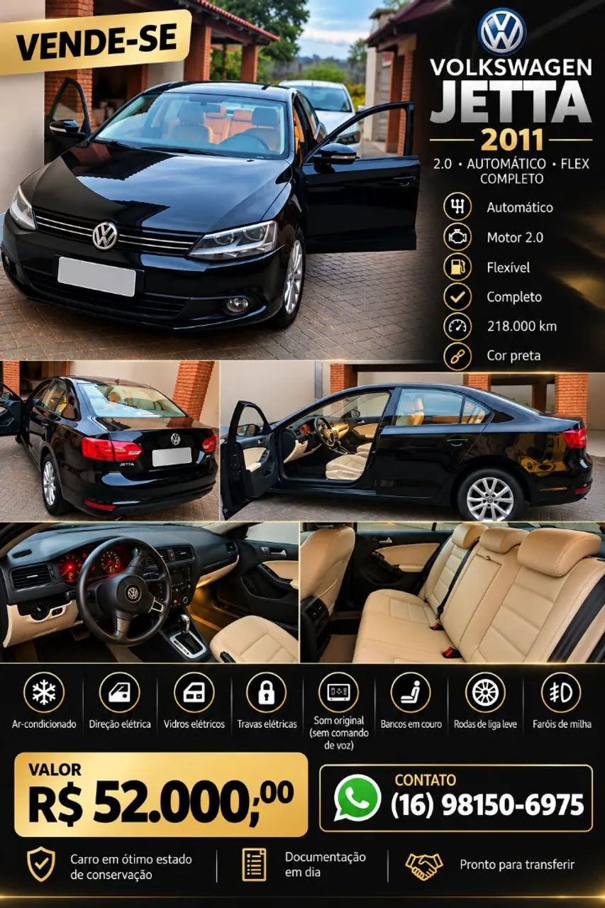 Volkswagen Jetta COMFORTLINE 2.0 8V FLEX 2011