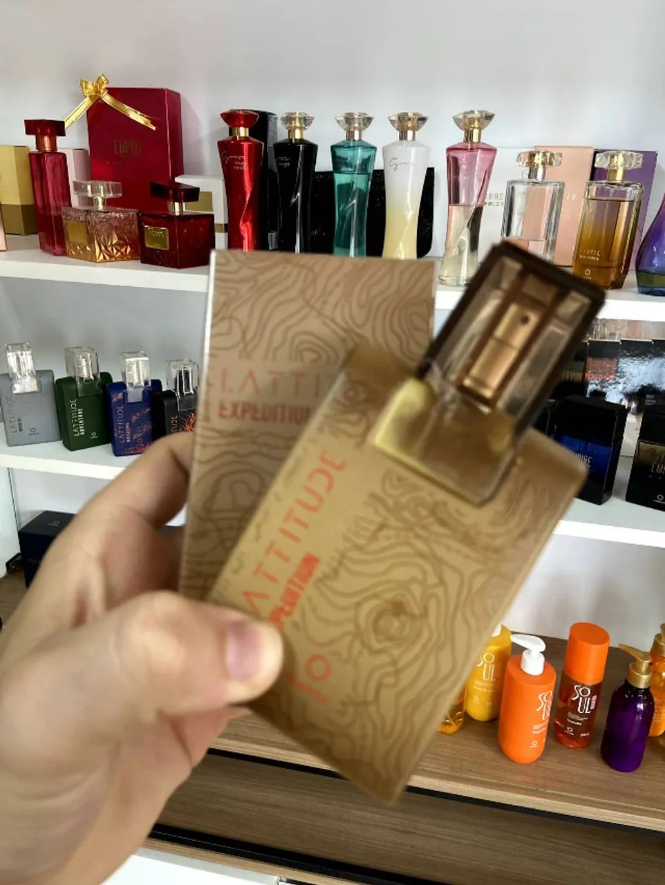 Perfume Lattitude Expedition Hinode Pronta Entrega