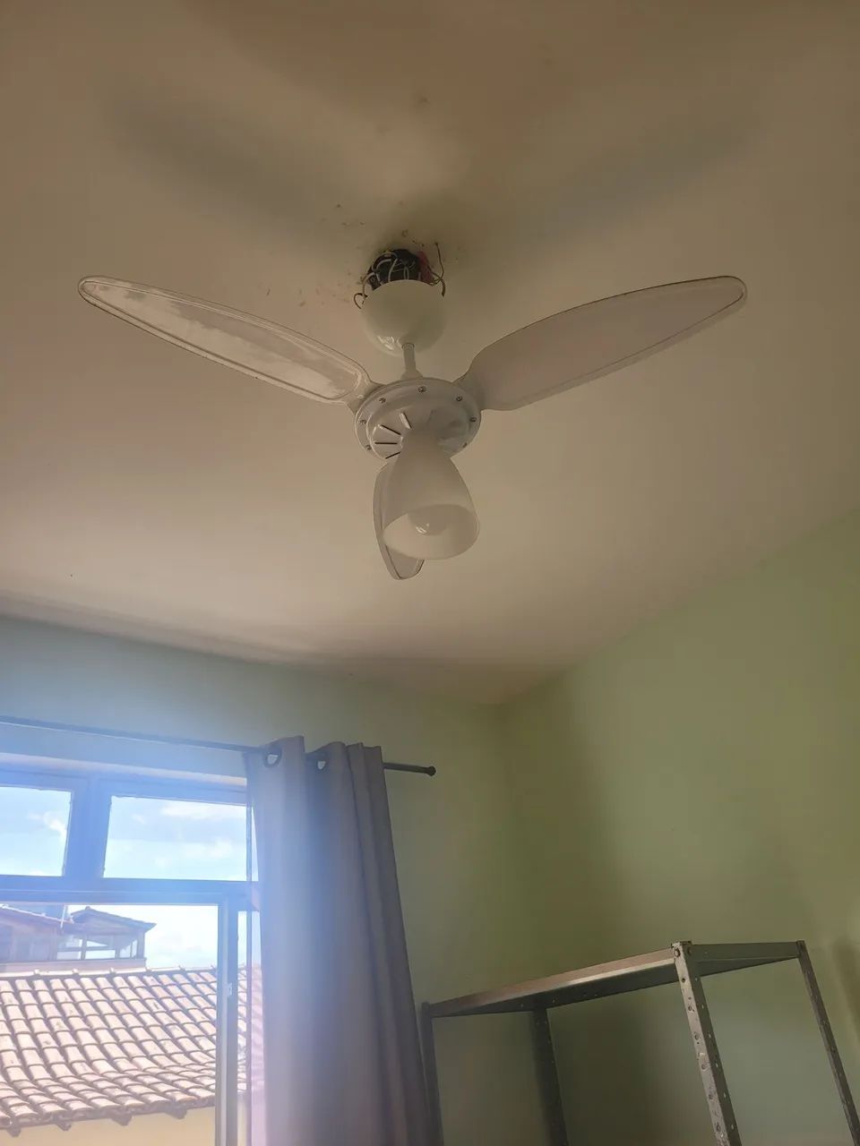 VENTILADOR DE TETO BRANCO - Foto 3