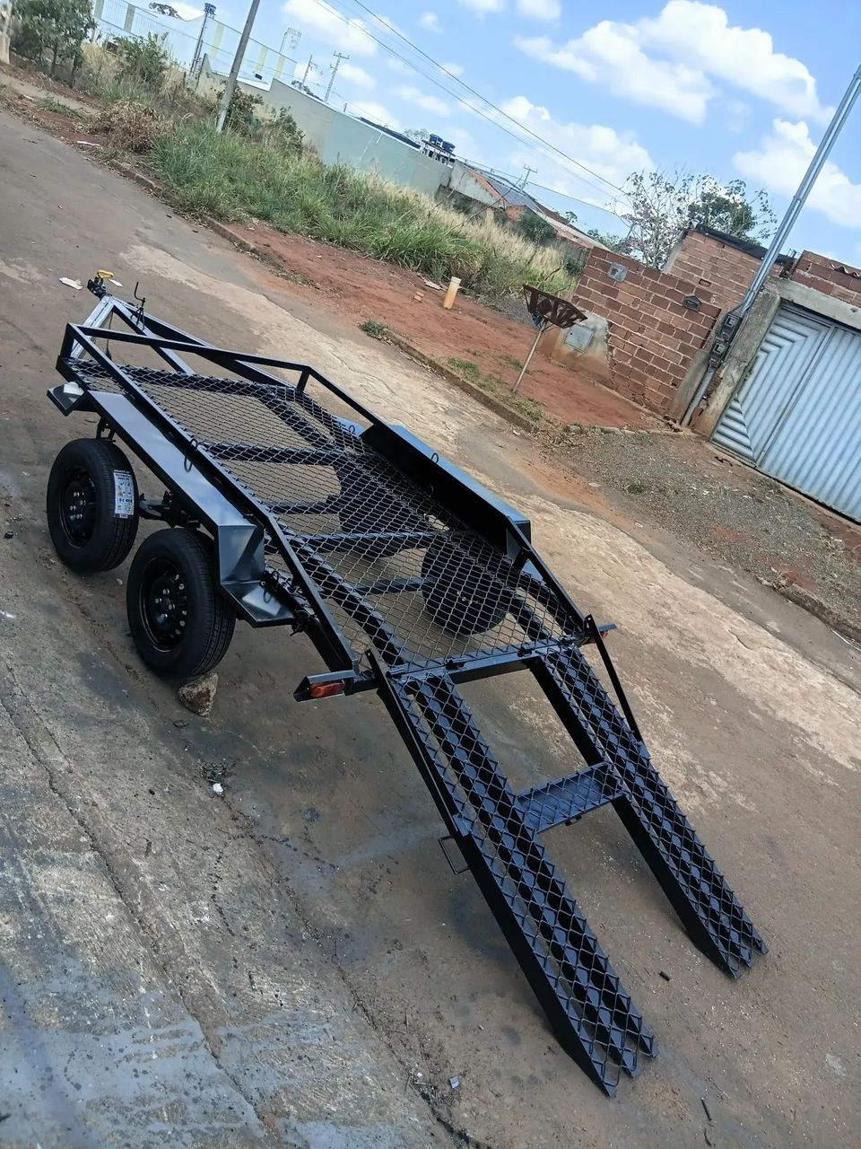 Prancha com rampa 2 eixos  - Foto 4