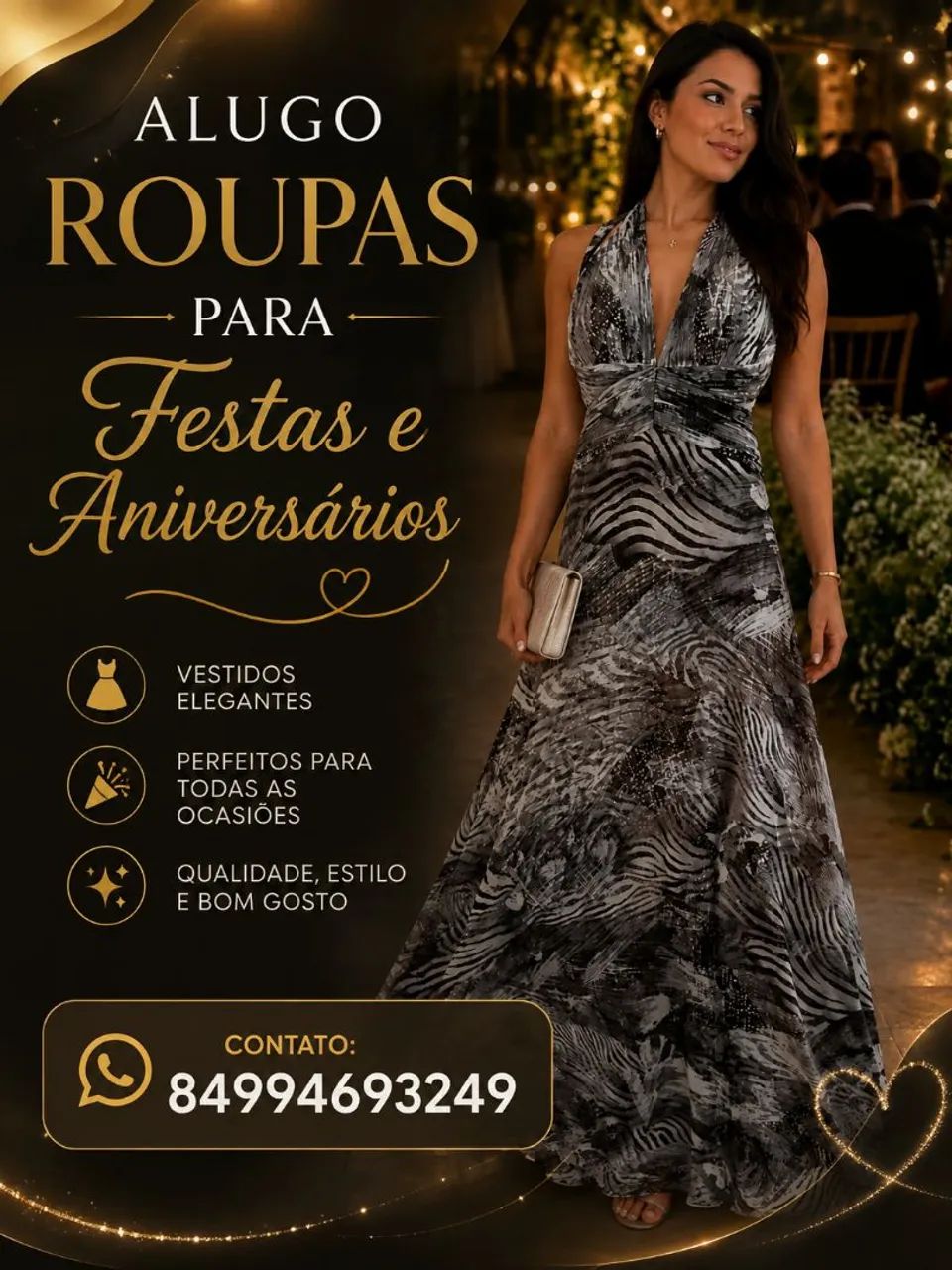 Aluguel de roupas para festas e casamentos 