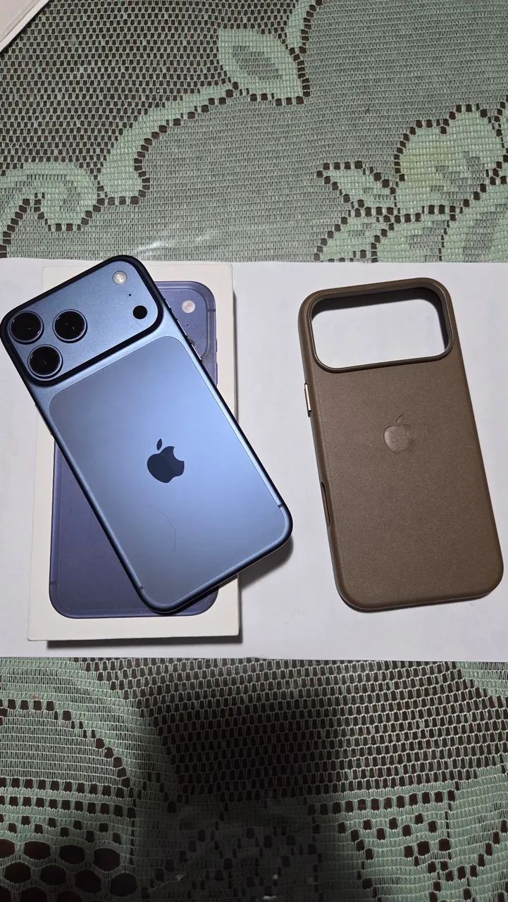 iPhone 17 Pro Max 512 gb - Azul - Novo - Foto 2