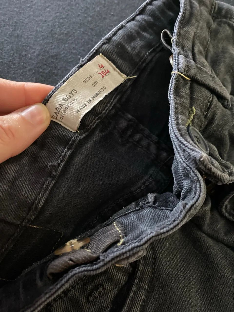 Kit Calça jeans ZARA, menino 4/5anos  - Foto 5