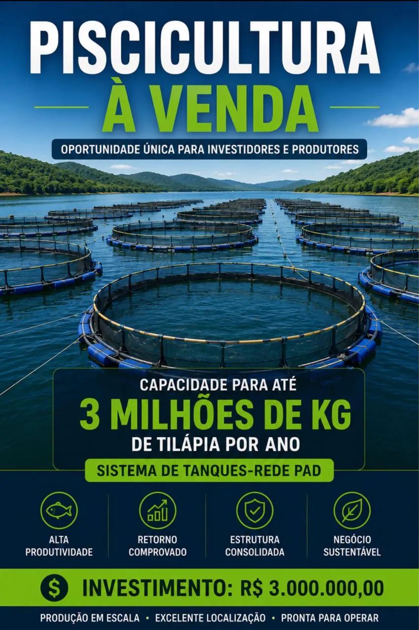 Piscicultura de alta produção 