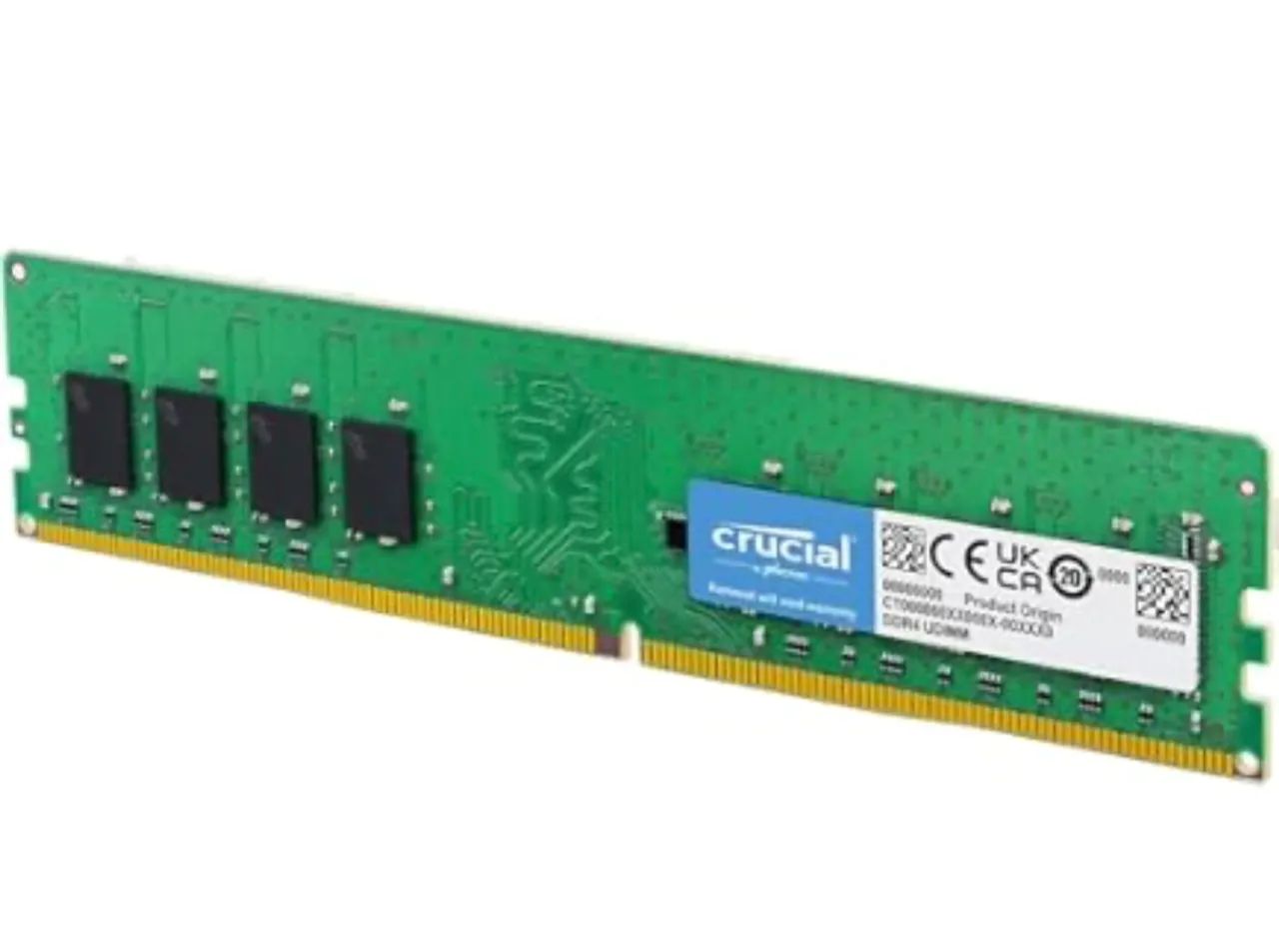Memória RAM Crucial 8GB DDR5 5600MHz SODIMM Para Notebook (Nova