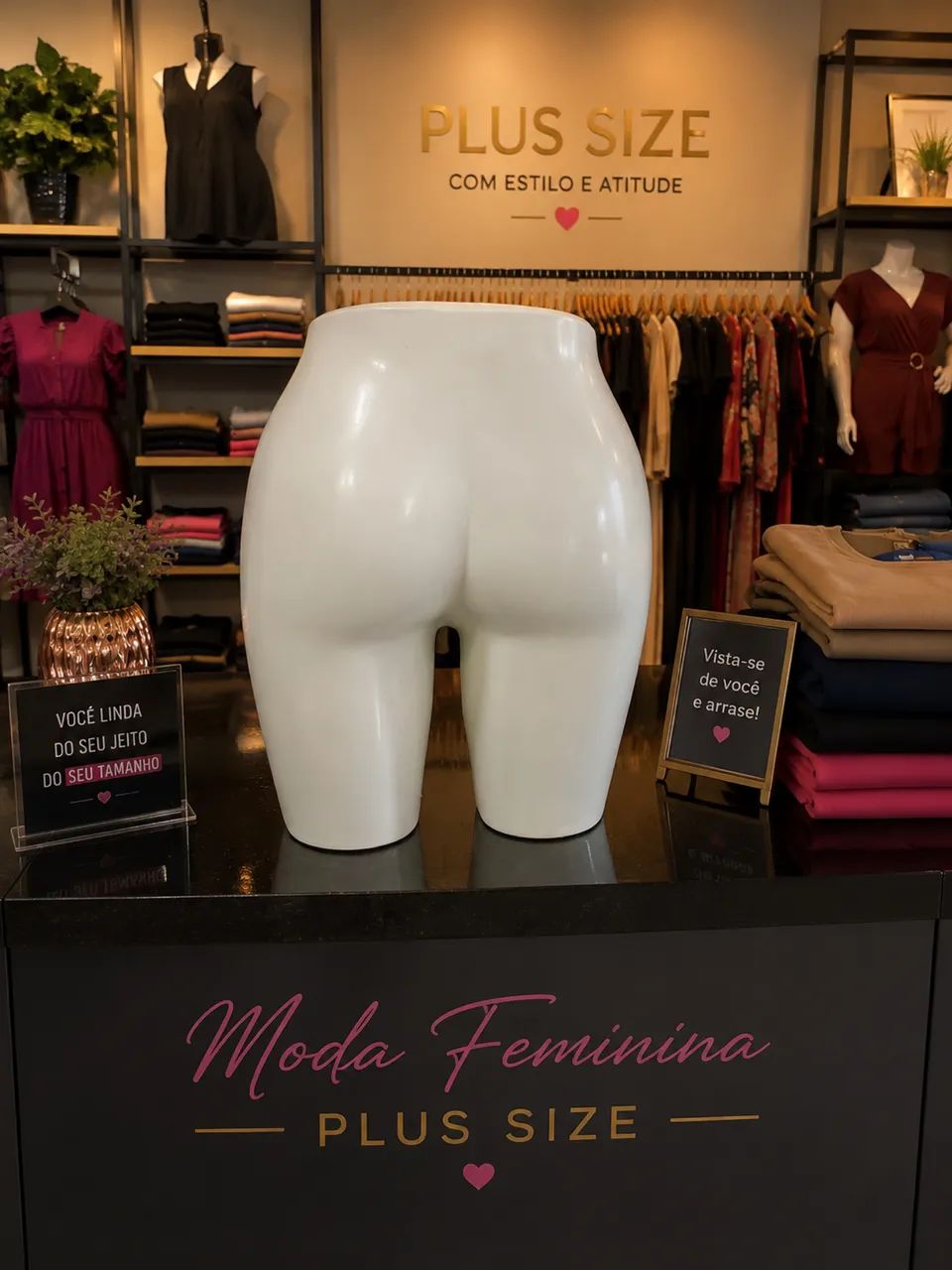3 MANEQUINS DE SHORT PLUS SIZE CADA - Foto 2