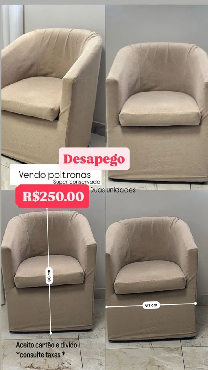 Desapego de poltronas