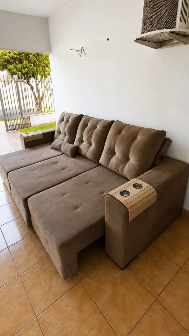 VENDE-SE SOFÁ RETRÁTIL! - Foto 2