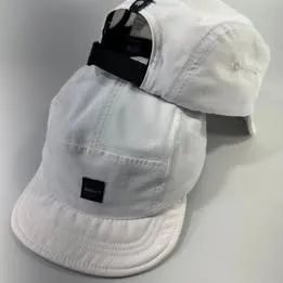 BONÉ FIVE PANEL ESTILO VINTAGE SENIOR BRANCO (ABA FLEXIVEL MENOR)