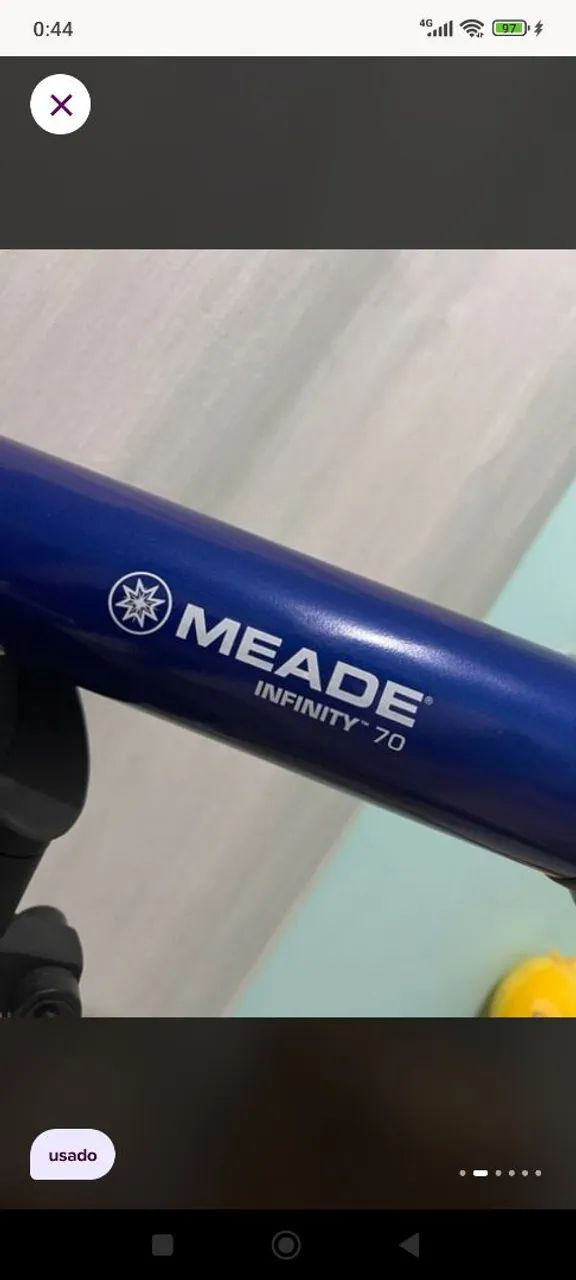 Telescópio meade 70mm - Foto 2
