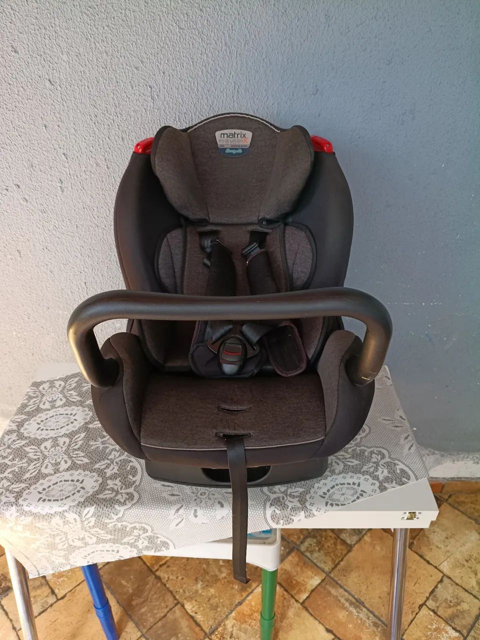 Cadeirinha Matrix evolution k, Burigotto, grupos 0+, 1 e 2, de 0 a 25 kg.
