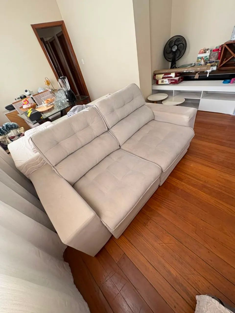  VENDO HOJE | Sofá Retrátil e Reclinável 2,00m - - Foto 2