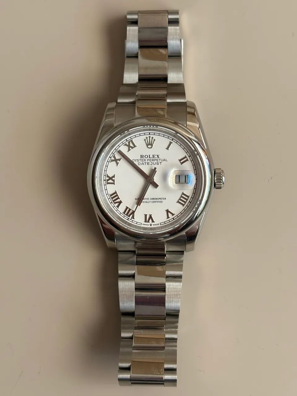 Rolex Datejust 36mm roman dial S clone - Foto 3