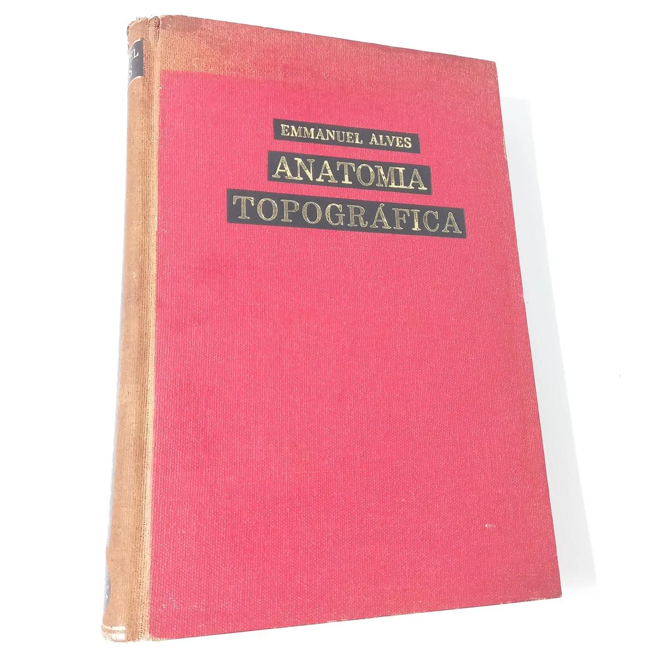Anatomia  topográfica Autogrado pelo autor Emanuel Alves