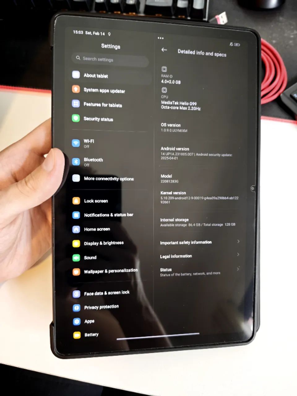Tablet Redmi Pad + teclado + bolsa - Foto 4