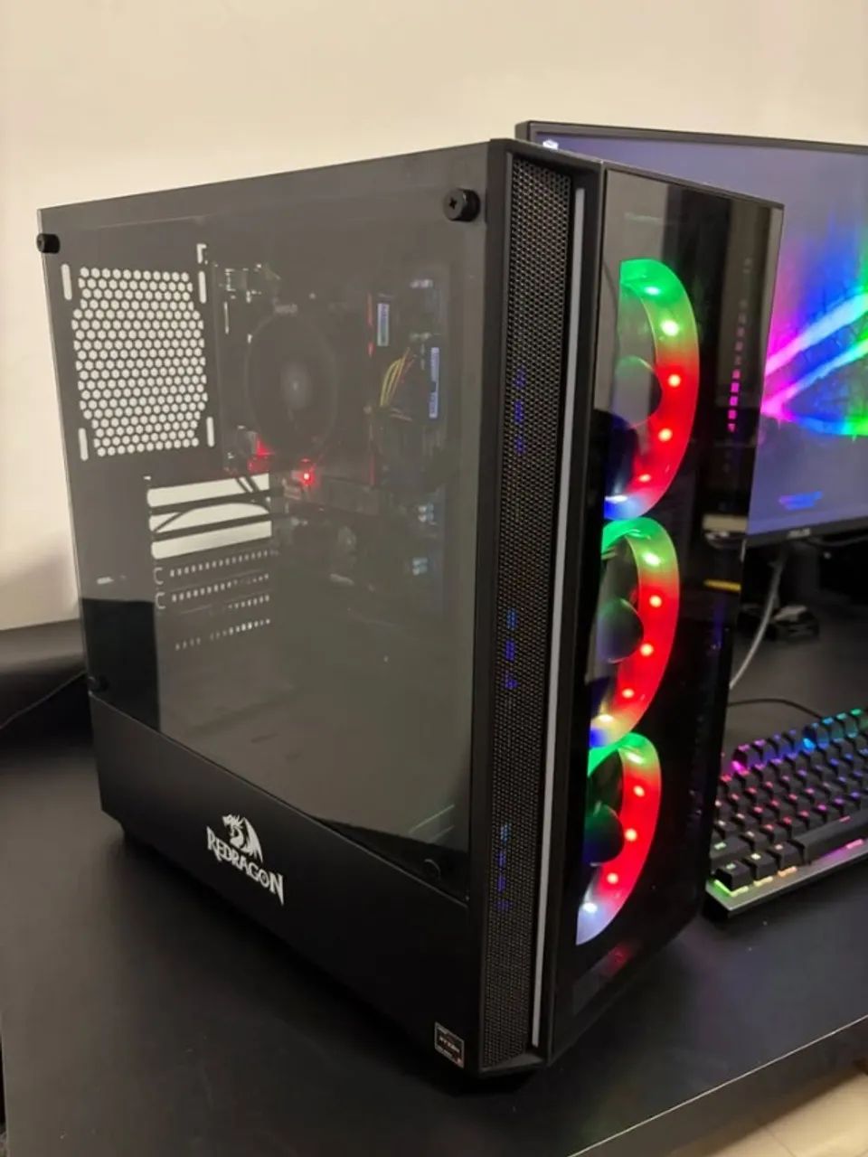 自作PC Ryzen 5300G 8GB(+8GB) NVMe 256GB Computador Ryzen 3 5300G 8GB DDR4 256GB SSD Windows 11 Home