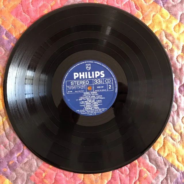 Caetano Veloso: Cores, Nomes (1982) Ed. Luxo Disco Vinil Lp - Foto 5