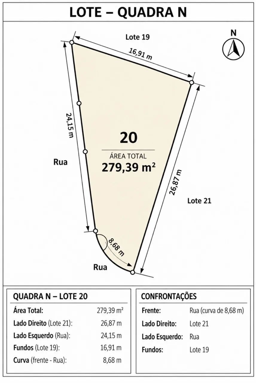 LOTE PLANO PRONTO PARA CONSTRUIR  - Foto 4