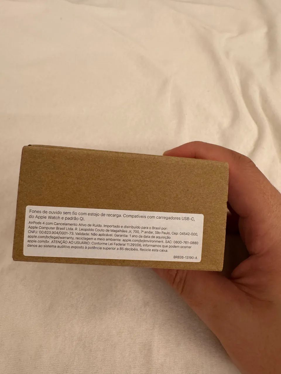 Airpods 4 com cancelamento de ruído - Lacrado - Foto 2